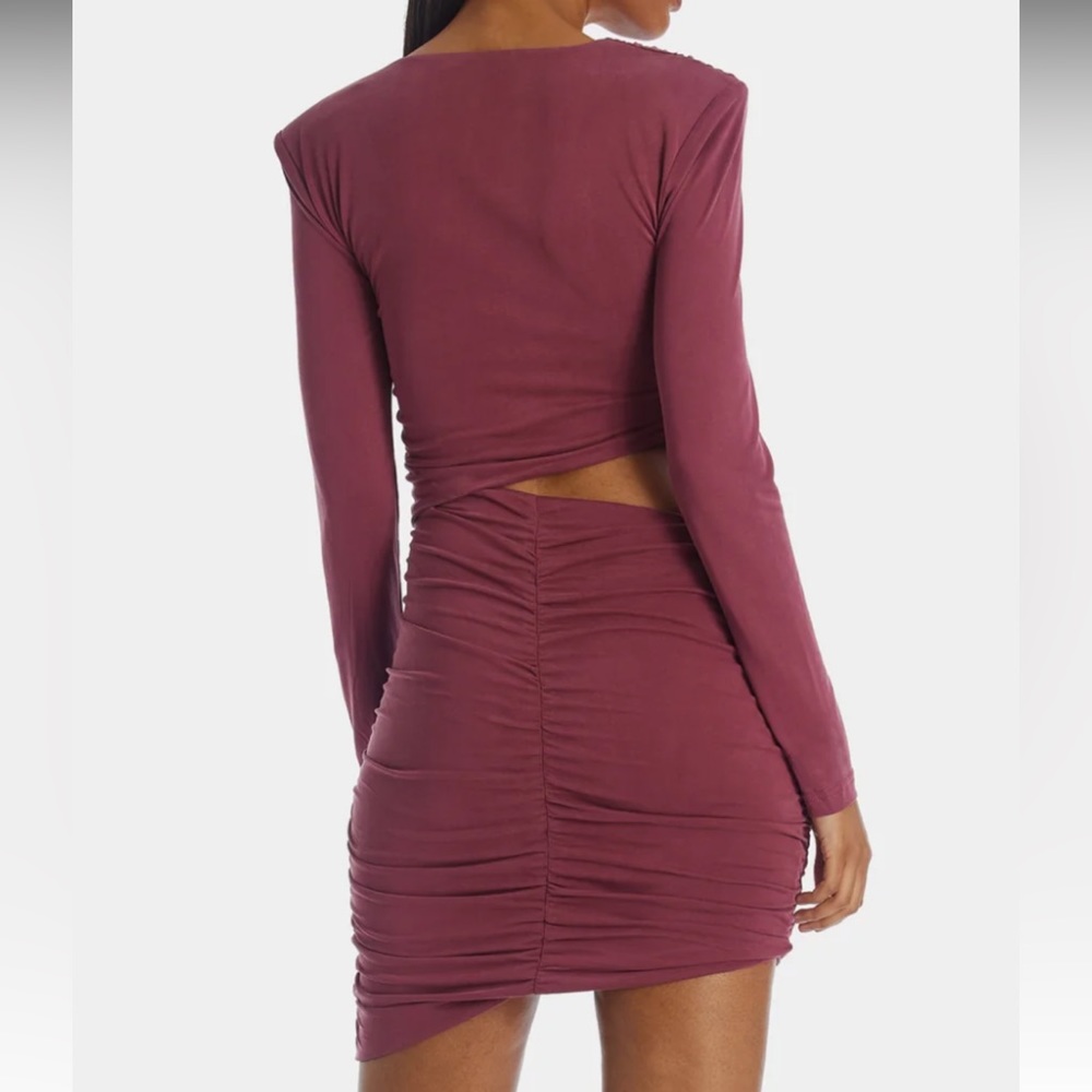 Bardot Rosa Ruched Mini Dress - Picture 2 of 6
